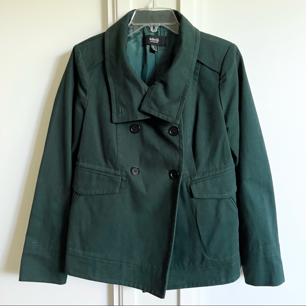 MNG by Mango Forest Green Jacket